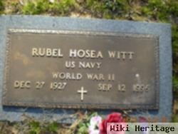 Rubel Hosea Witt