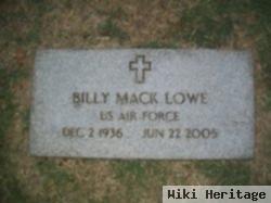 Billy Mack Lowe