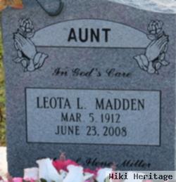 Leota F Madden