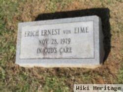 Erich Ernest Von Eime