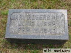 Mary Elizabeth Rogers Dew