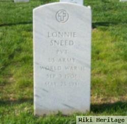 Lonnie Sneed