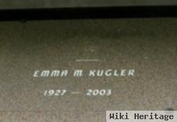 Emma M. Zacholl Kugler