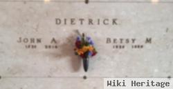 Elizabeth Maxey "betsy" Lynch Dietrick