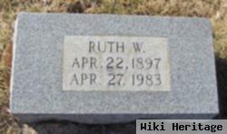 Ruth W Alexander