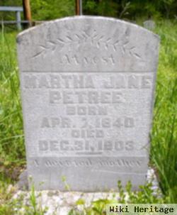 Martha Jane Brantley Petree