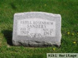 Estell Rosenbaum Sanders