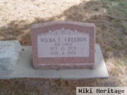 Wilhelmina Therese "wilma" Lynch Creedon