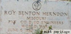 Roy Benton Herndon