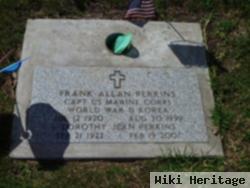 Capt Frank Allan Perkins