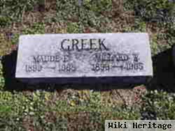 Millard W. Greek