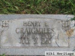 Henry E Craigmiles