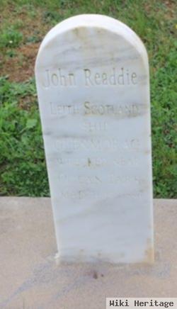 John Readdie