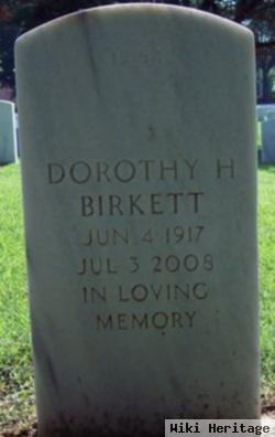 Dorothy H. "dot" Birkett