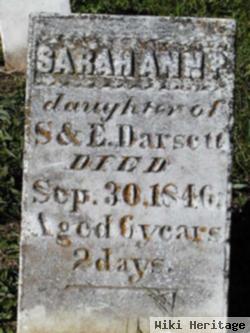 Sarah Ann P Dorsett