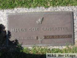 Helen Cox Lancaster