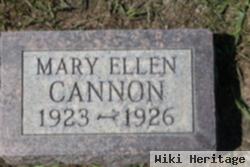 Mary Ellen Cannon