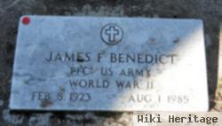 Pfc James F Benedict