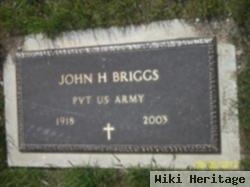 Rev John Henry "jack" Briggs