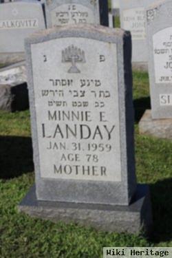 Minnie E. Landay