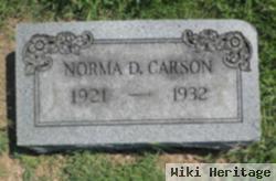 Norma D. Carson