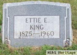 Etta Edith "ettie" Sandlin King