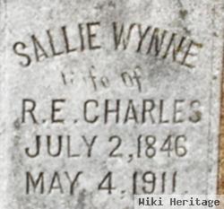 Sallie Wynne Charles