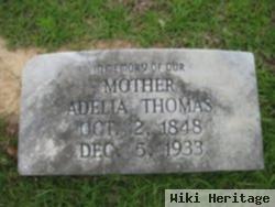 Adella Jane C. "delia" Burton Thomas