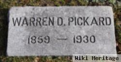 Warren D Pickard