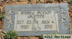 Andrew Jackson Valentine