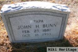 John H Bunn