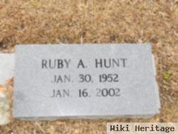 Ruby A Hunt