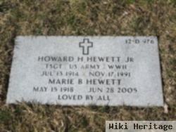 Howard H Hewett, Jr