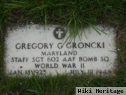 Sgt Gregory G. "buddy" Groncki