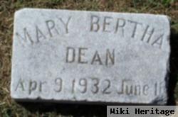 Mary Bertha Dean