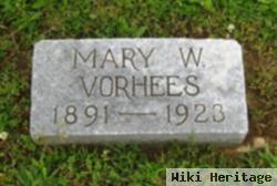 Mary W Gates Vorhees