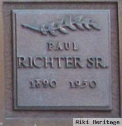 Paul Richter, Sr