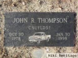 John R Thompson