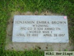 Benjamin Embra Brown