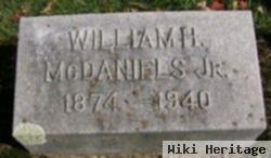 William H. Mcdaniels, Jr