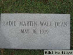 Sadie Martin Wall Dean