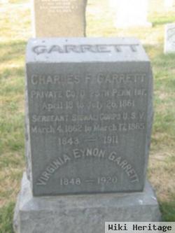 Pvt Charles F. Garrett