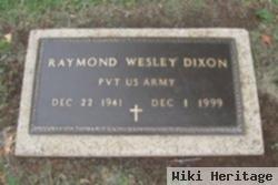 Pvt Raymond Wesley Dixon