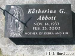 Katherine G Abbott