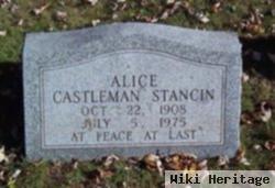 Alice Castleman Stancin