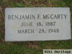 Benjamin F. Mccarty