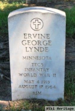 Ervine George Lynde