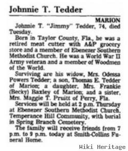 Johnnie Thomas "jimmy" Tedder