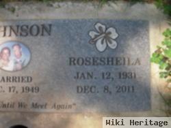 Rose Sheila "tila" Johnson