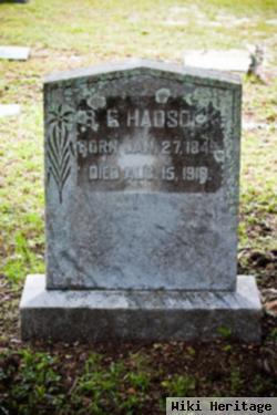 B. F. Hadsock